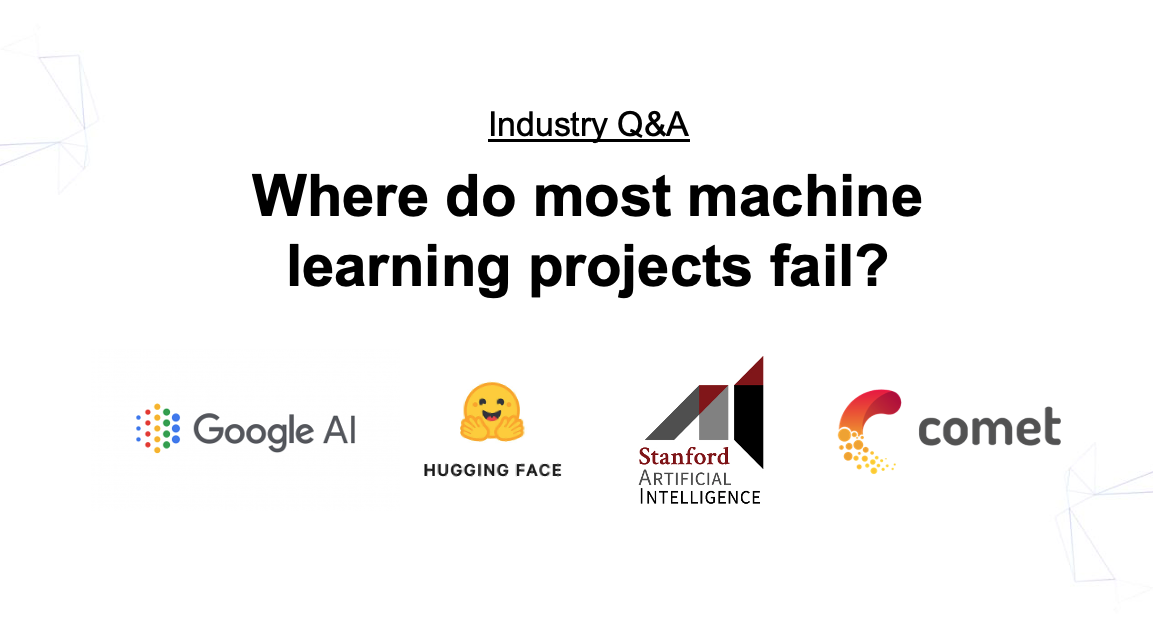 Where do most machine projects fails