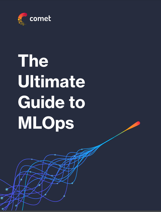 The Ultimate Guide to MLOps ebook cover