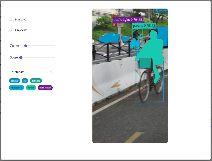 Bicycle labeled image Kangas