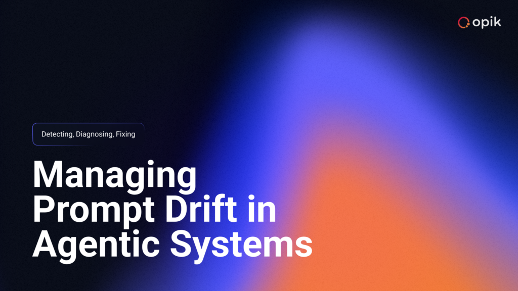 Prompt drift in agentic systems