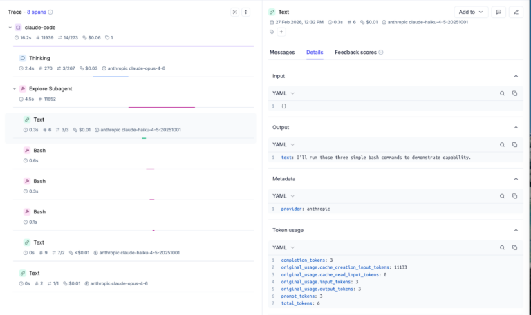 Opik Claude Code Plugin: Auto-Configure Agent Observability