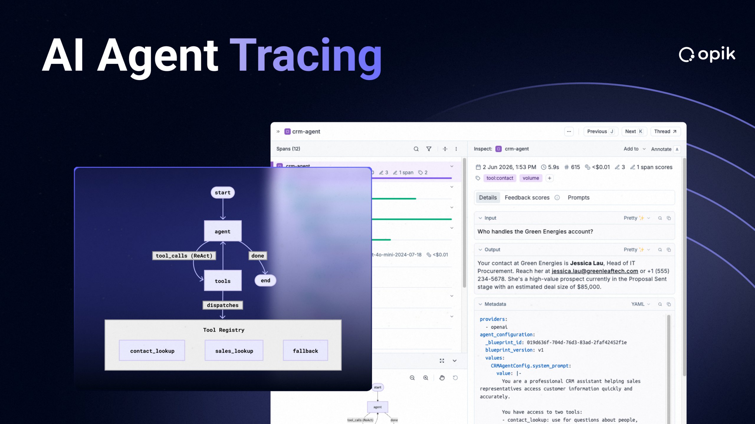 Agent Tracing and Observability: Log & Debug Complex AI Systems
